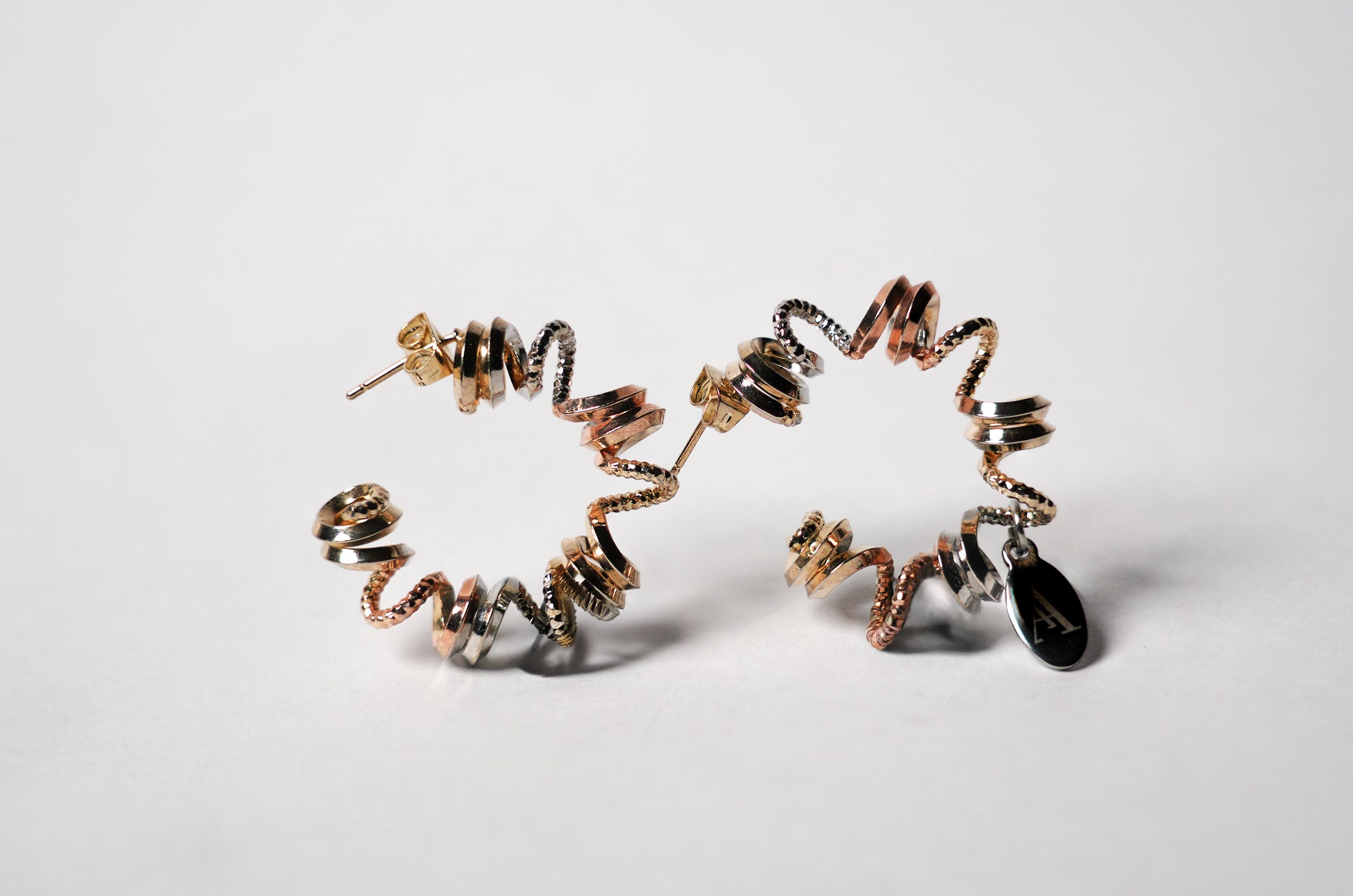 Aretes Stelar - Silver, Golden rose y Gold-filled