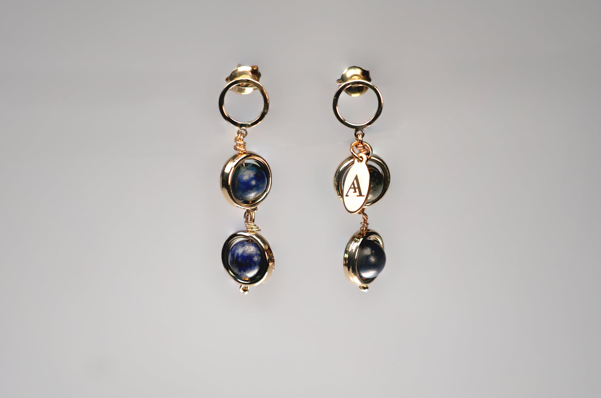 Aretes Indigo - Lapizlázuli