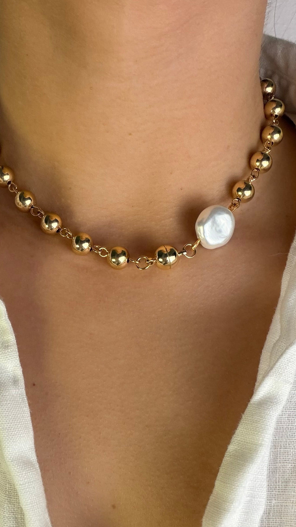 Duality Pearl - Collar & Brazaletes