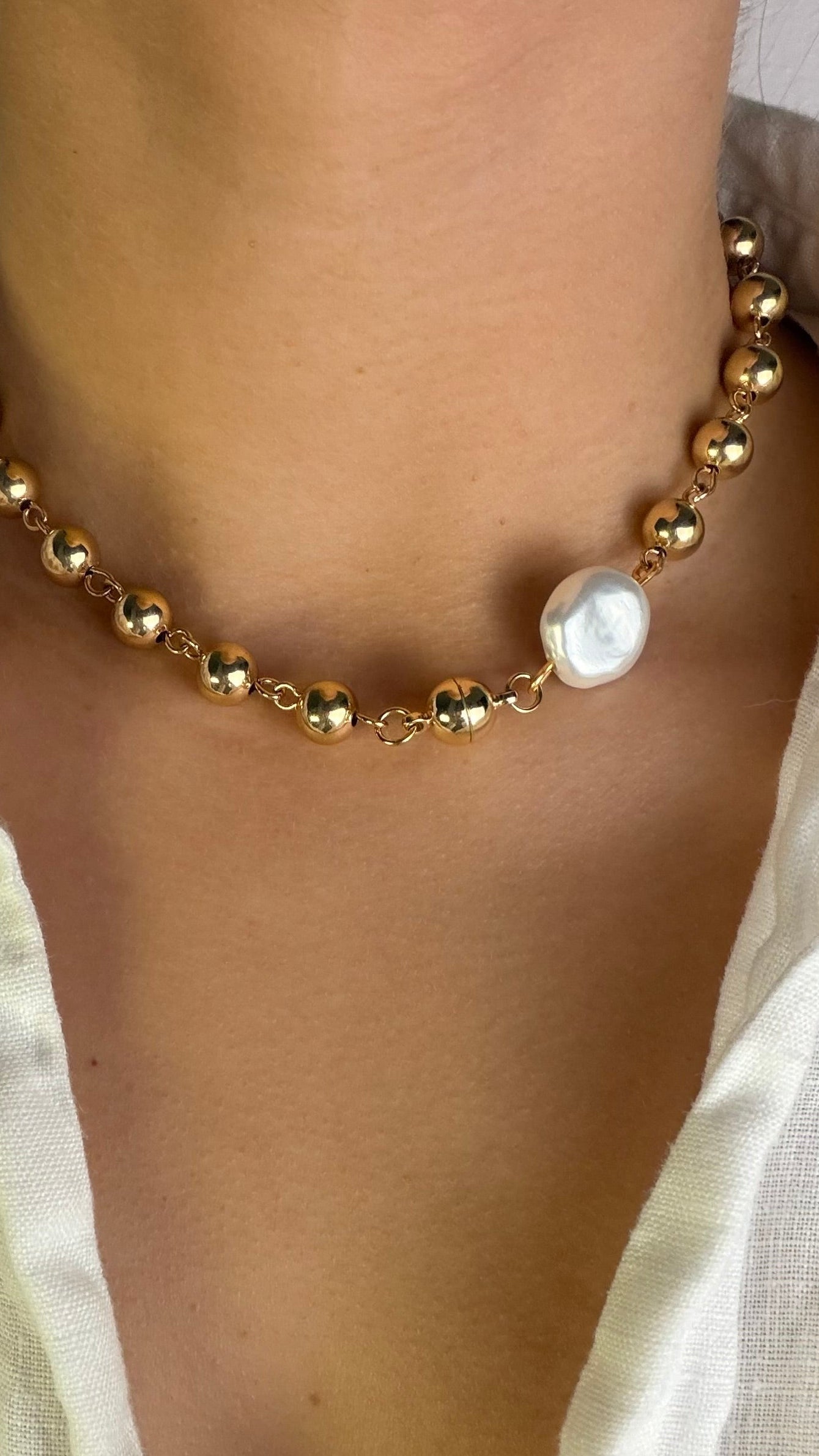 Duality Pearl - Collar & Brazaletes