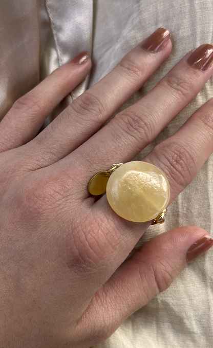 Anillo Sunset - Citrino