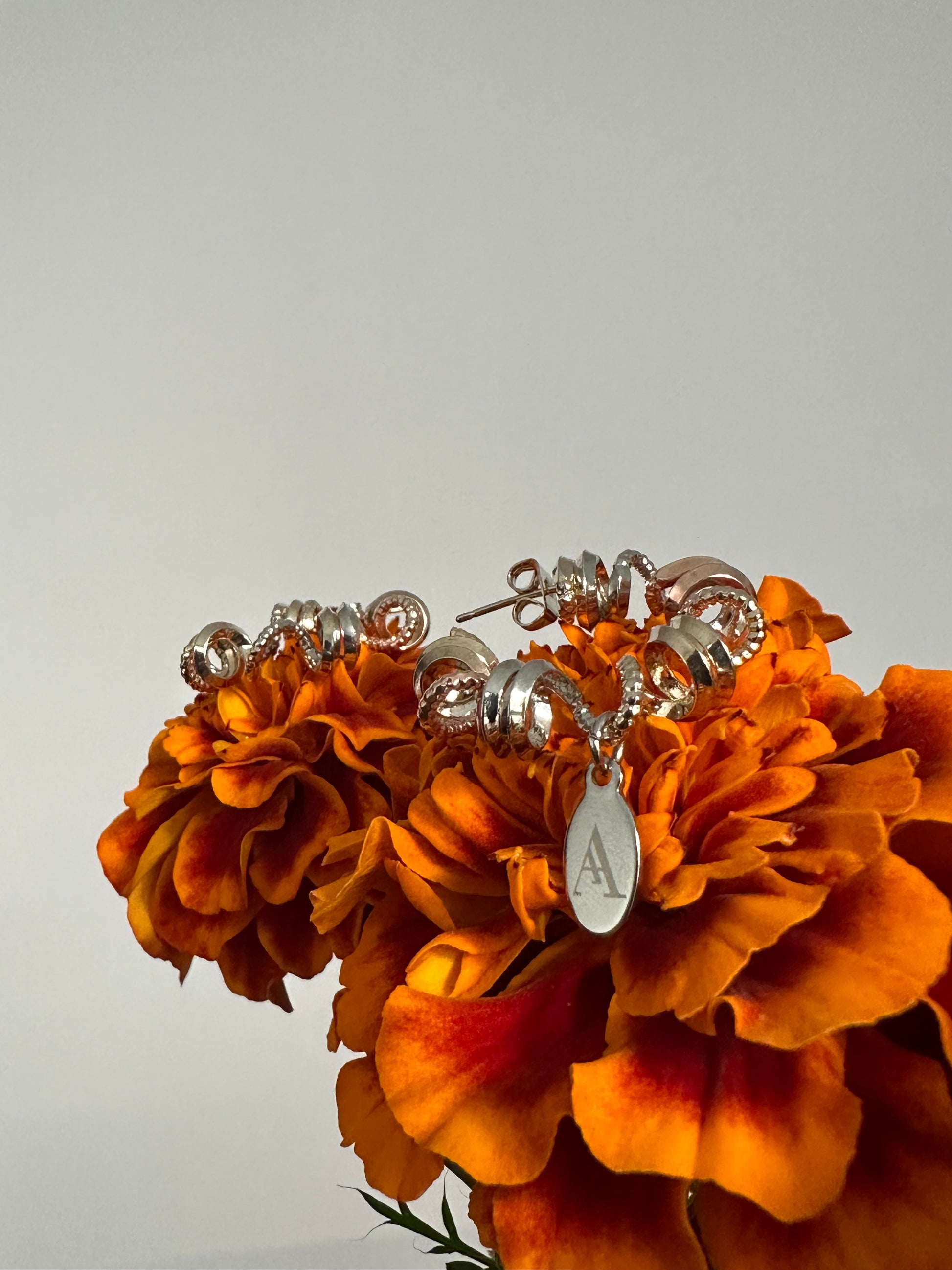 Aretes Stelar - Silver, Golden rose y Gold-filled