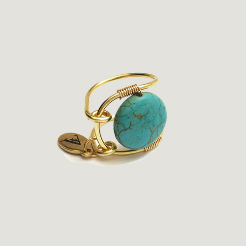 Anillo Blue Sky - Turquesa
