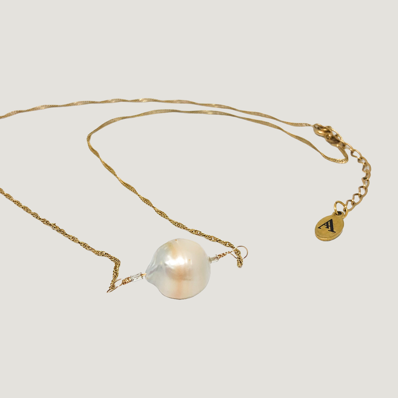 Collar Azteca - Perla Barroca