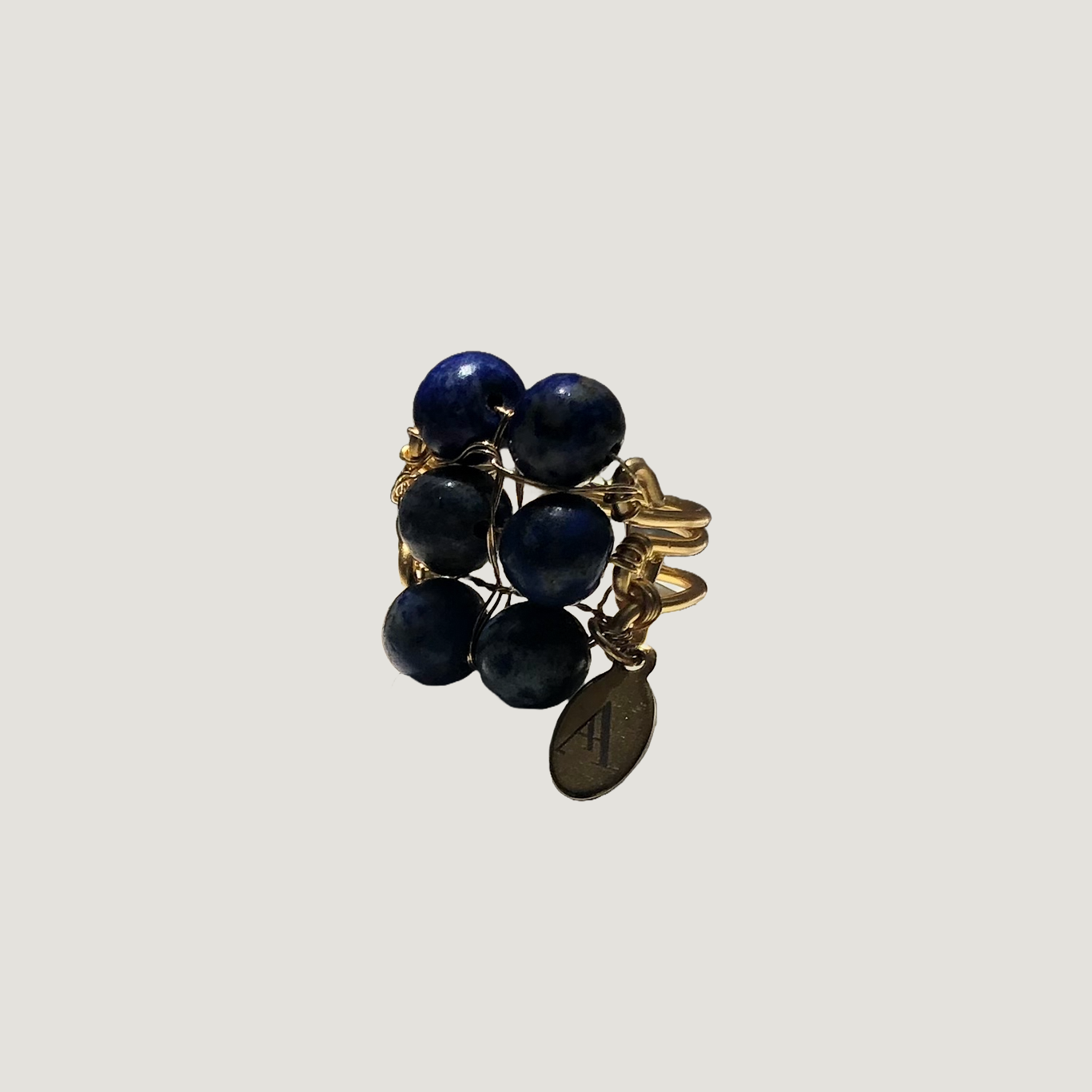 Anillo Trama- Lazpizlázuli