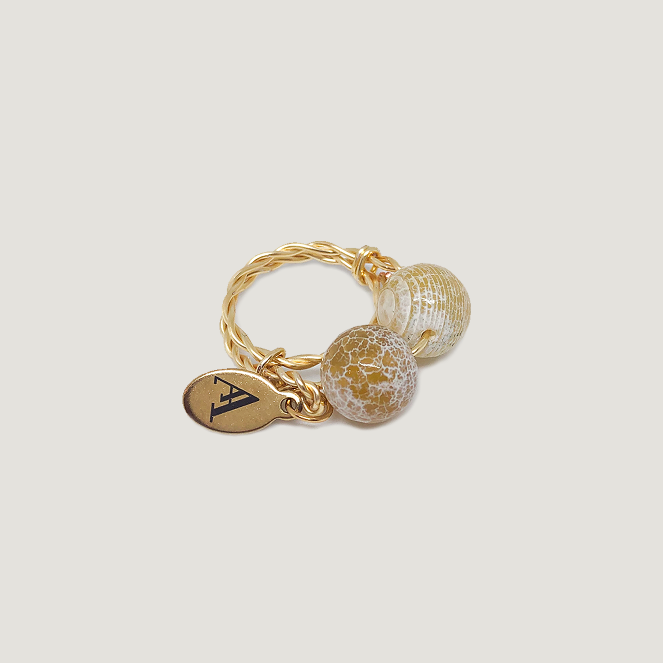Anillo Solar - Citrino