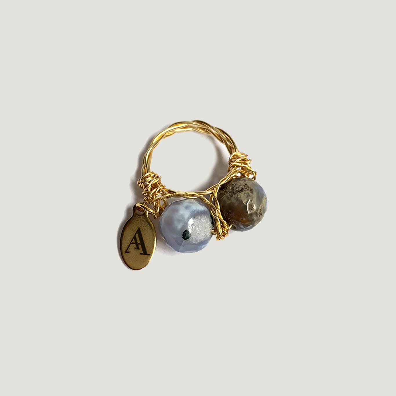 Anillo Heaven - Aquamarina